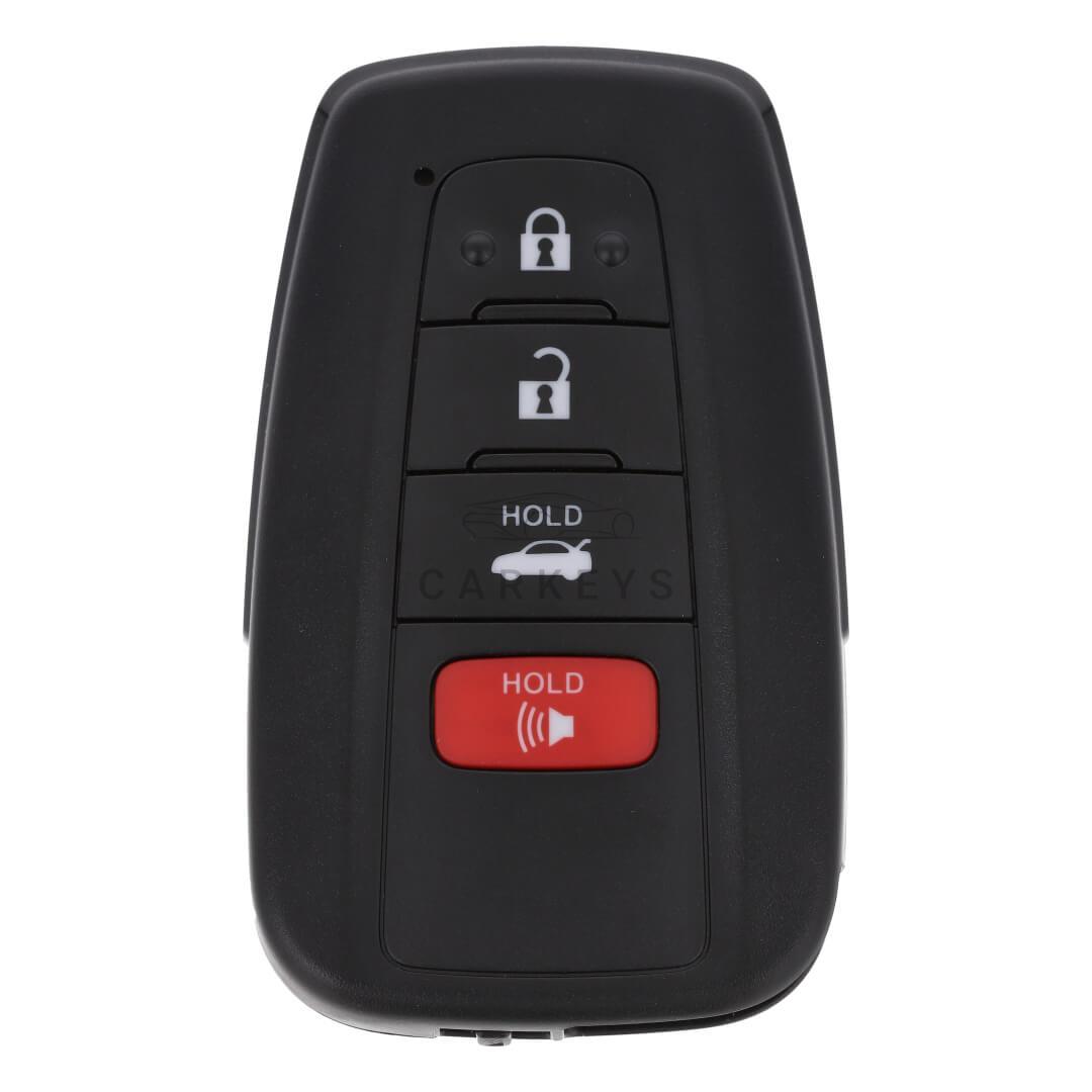 Смарт ключ Toyota Corolla 2019+ 3+1 кнопки 315MHz HITAG AES ID4A HYQ14FBN 8990H-02030