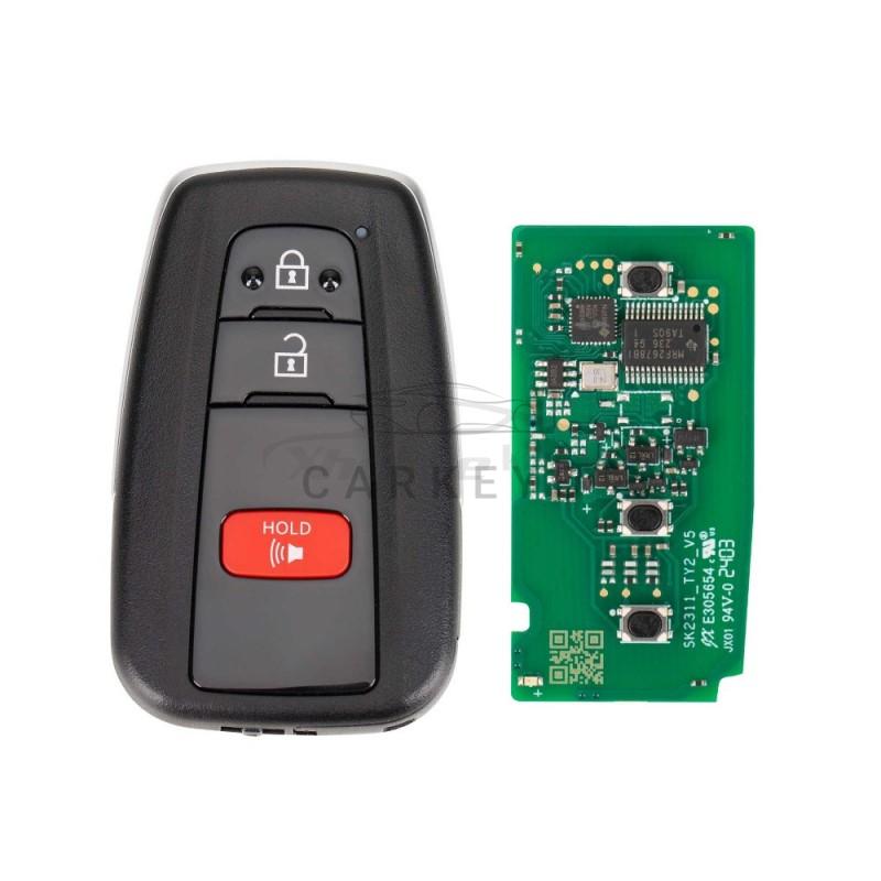 Універсальний smart ключ IKEYTY8A3AL Toyota 8A 3 Buttons AUTEL