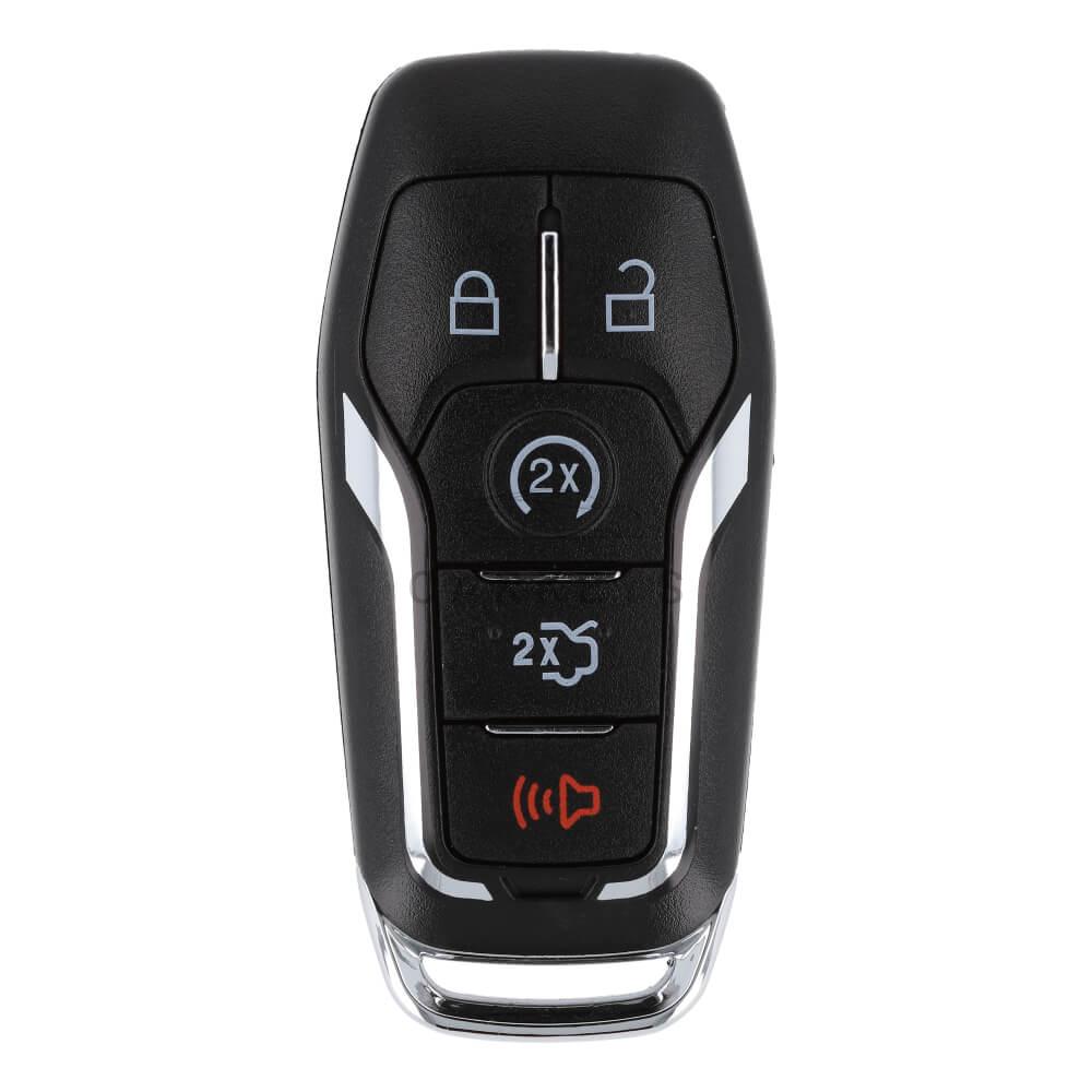Корпус смарт ключа Lincoln 4+1 кнопки HU101 Тип 3
