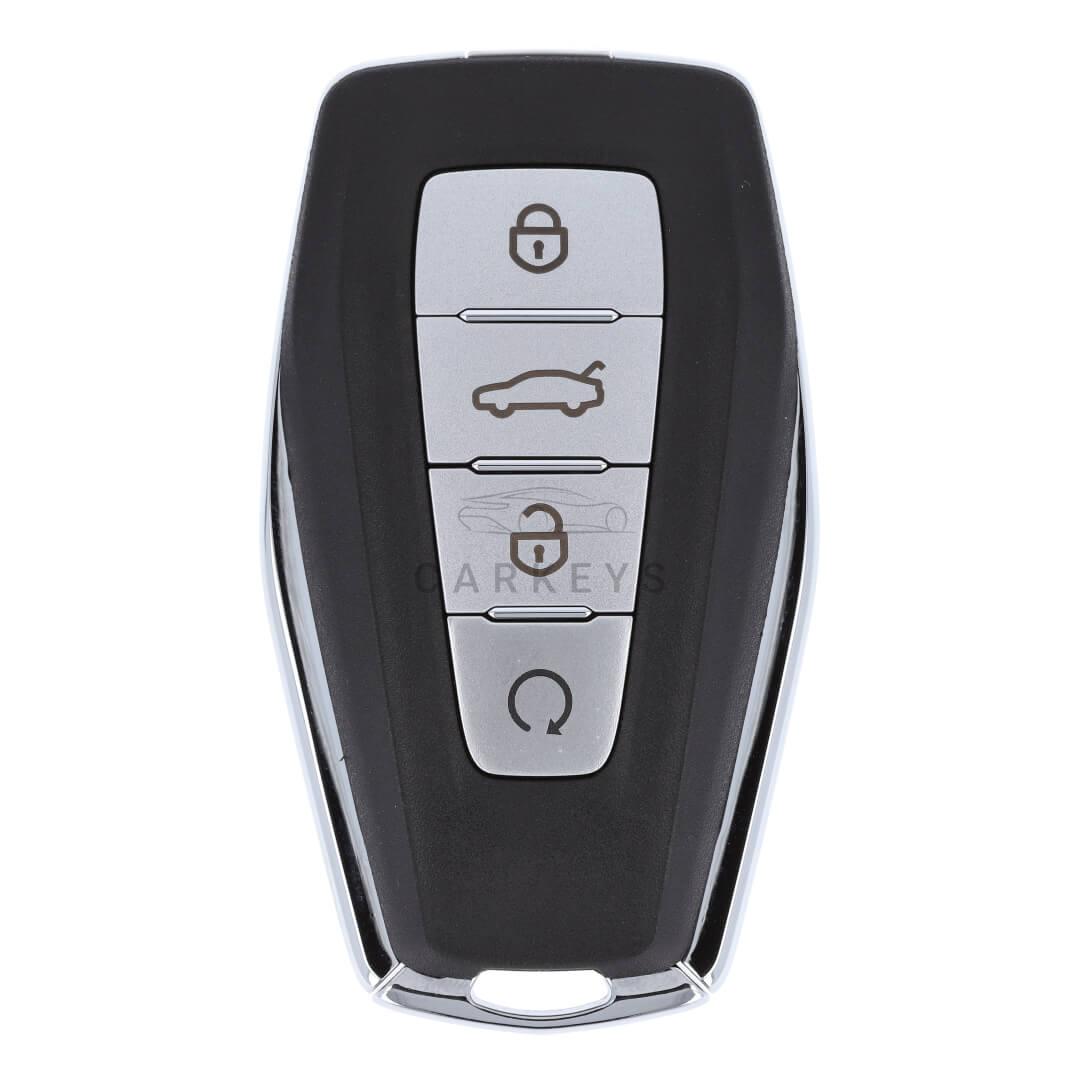 Смарт ключ Geely Emgrand 2021-2024 4 кнопки 433MHz ID47 HT3 NCF29A1X (green pcb)