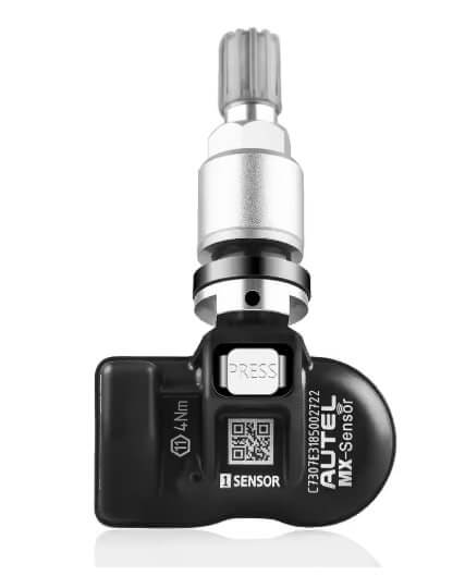Датчик TPMS Autel MX-1 MX-Sensor 433 МГц + 315 МГц, универсальный, с быстрой фиксацией, программируемый. Metal