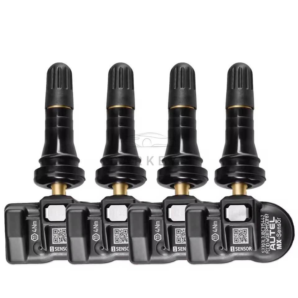 Датчик TPMS Autel MX-1 MX-Sensor 433 МГц + 315 МГц, универсальный, с быстрой фиксацией, программируемый. Rubber (4 шт.)